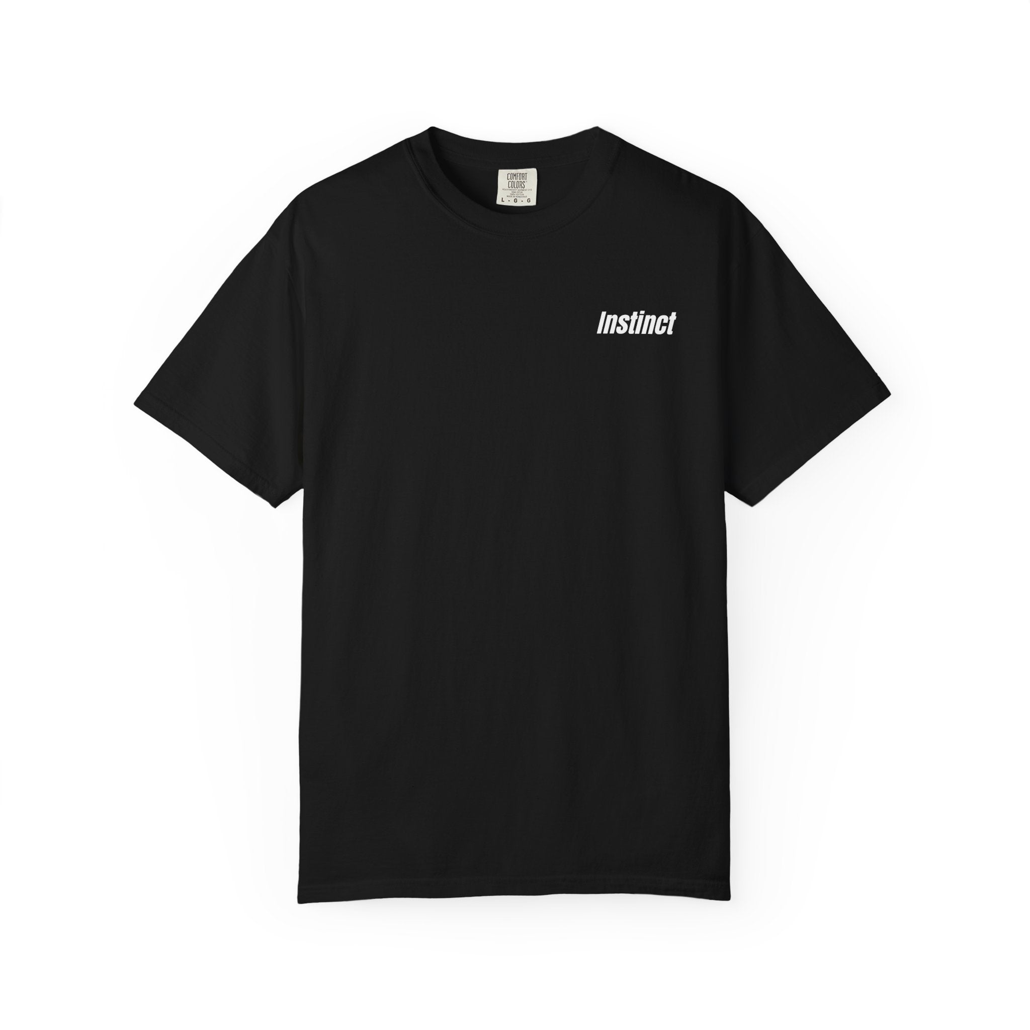THE INSTINCT HEAVYWEIGHT TEE - BLACK