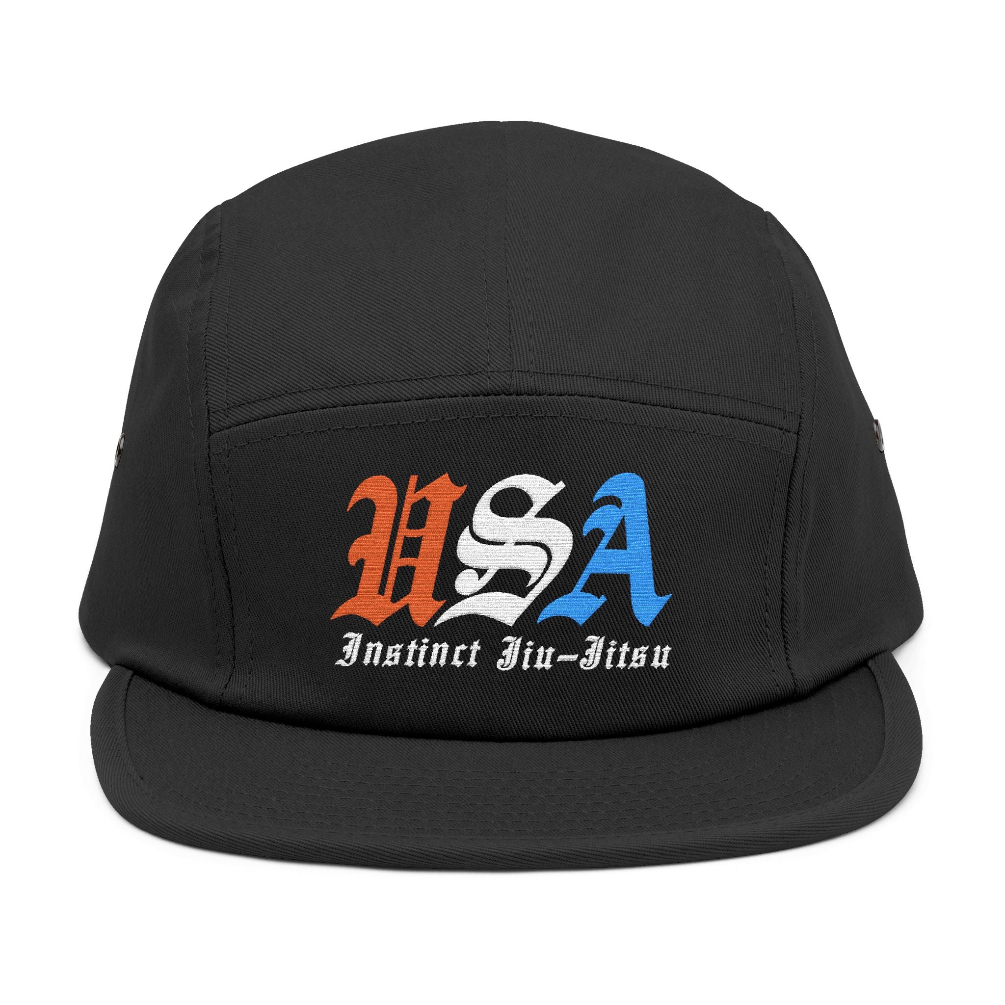 USA Embroidered 5-Panel Cap