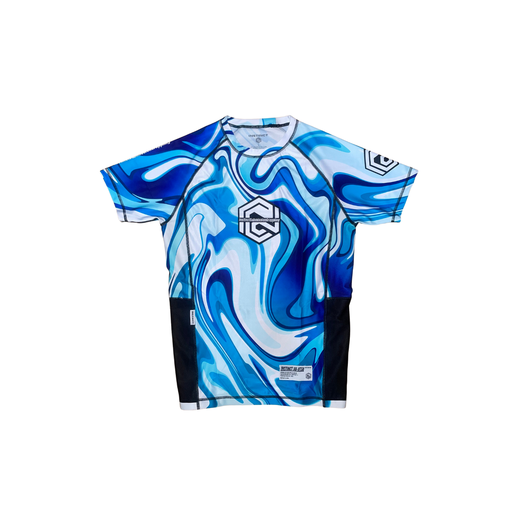 MARBLE V2 - SHORT SLEEVE RASH GUARD - INSTINCT JIU-JITSU