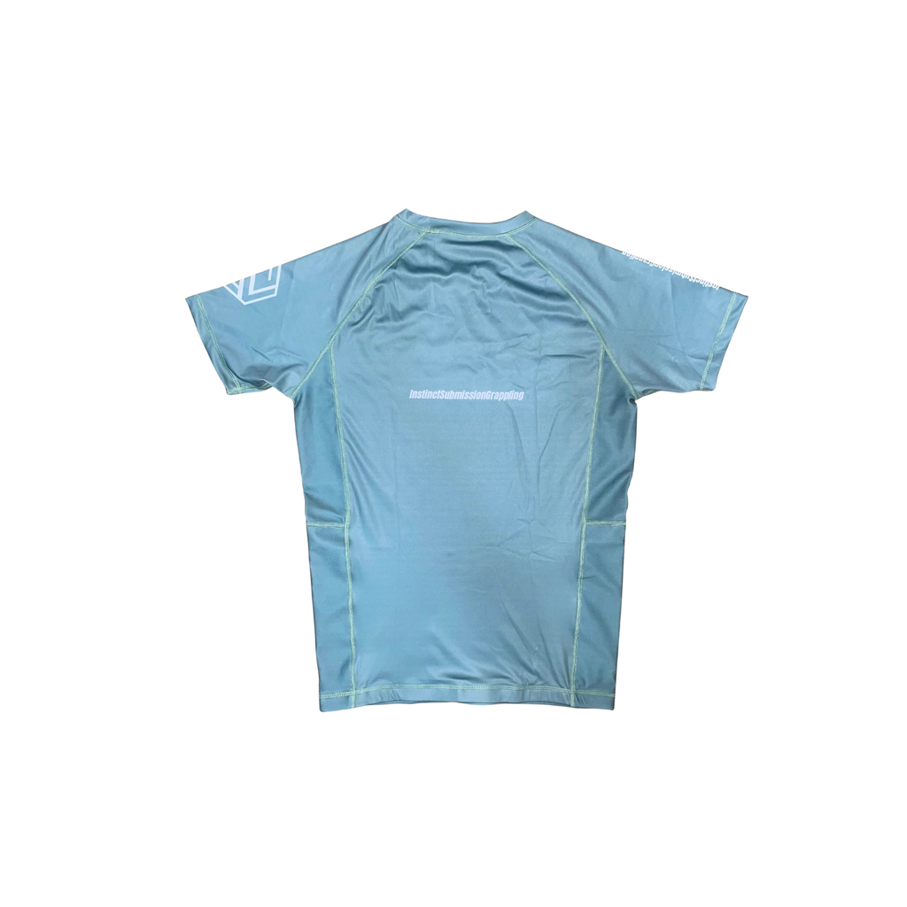 CORE V2 SHORT SLEEVE RASH GUARD - ELEMENT GREEN - INSTINCT JIU-JITSU
