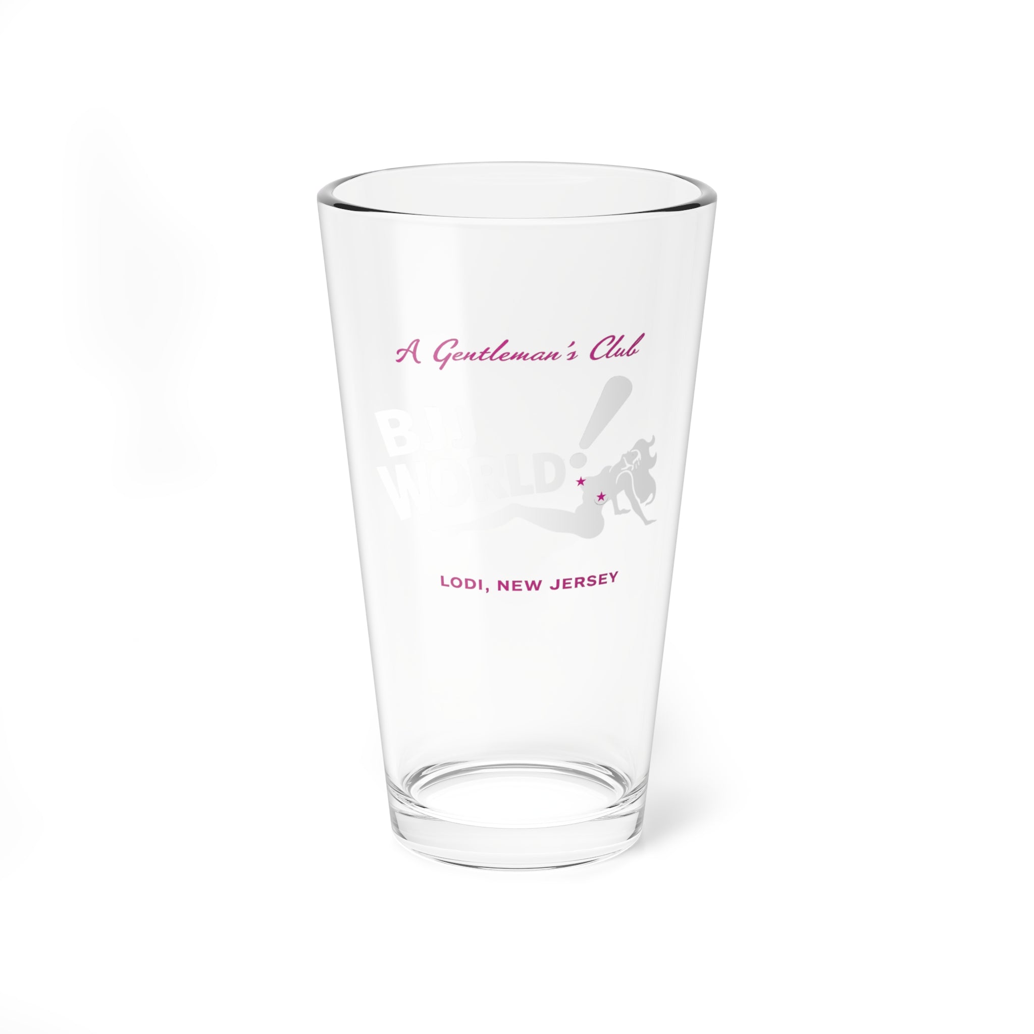 A Gentleman's Club Pint Glass