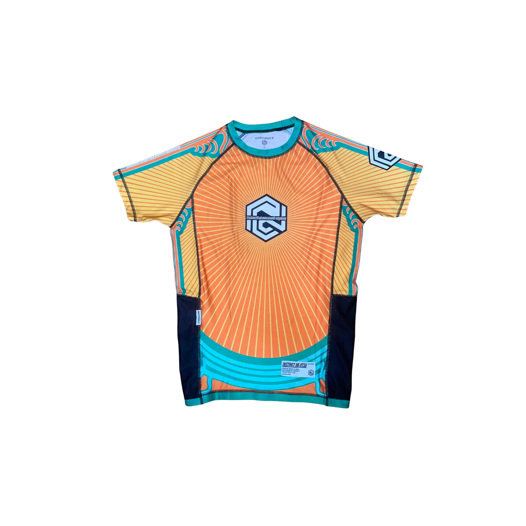 "HORIZON" SHORT SLEEVE RASH GUARD - INSTINCT JIU-JITSU