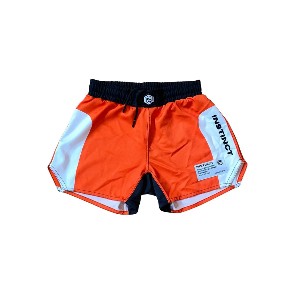 COMPETITOR SERIES COMBAT SHORTS - ORANGE - INSTINCT JIU-JITSU