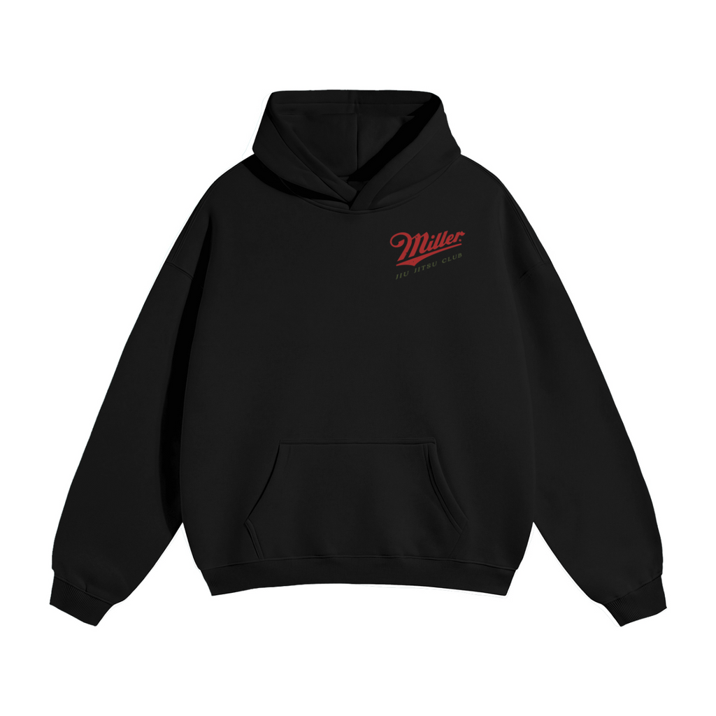Miller Jiu Jitsu Club Oversized Fleece Hoodie