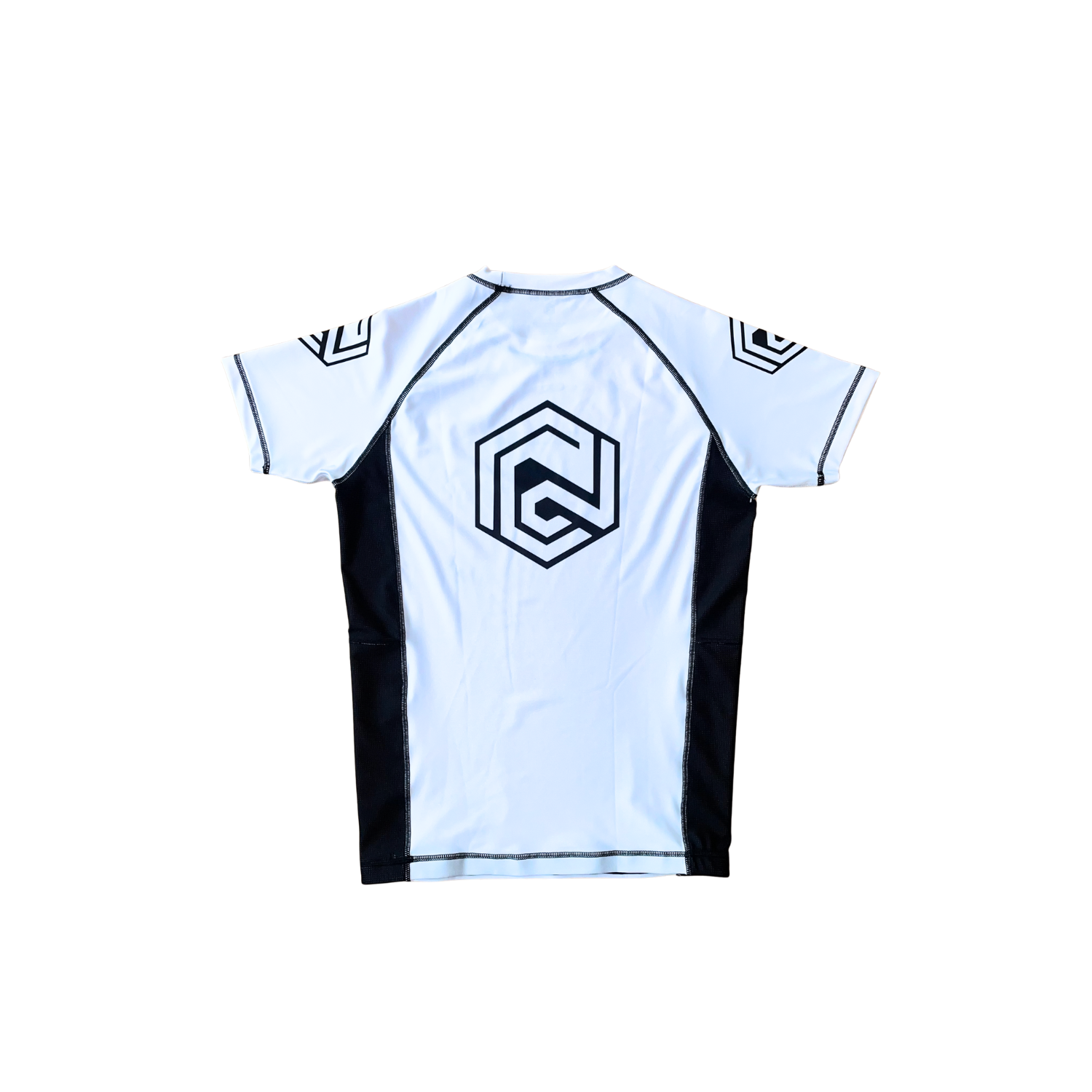 RANKED SERIES V1 SHORT SLEEVE RASH GUARD - WHITE
