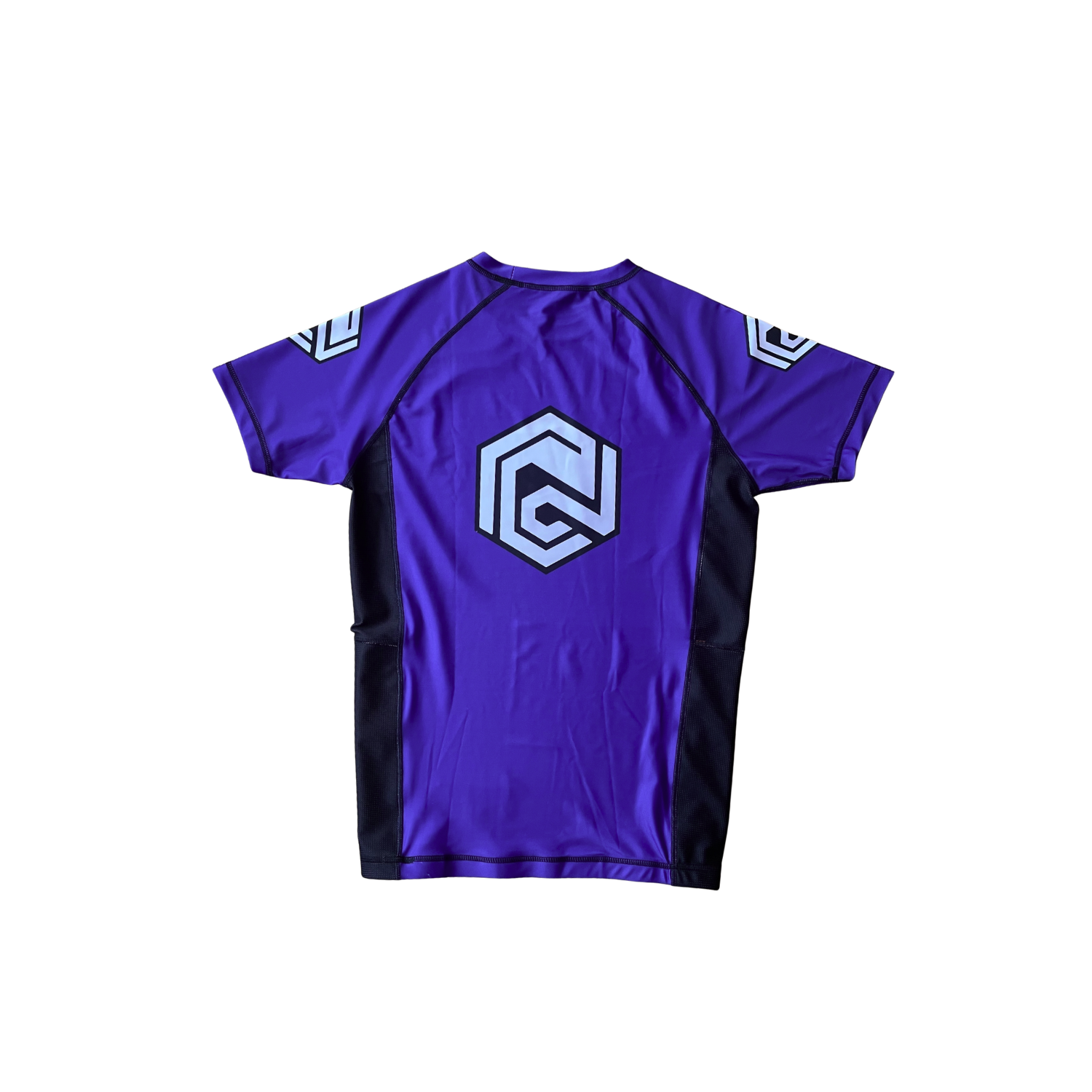 RANKED SERIES V1 SHORT SLEEVE RASH GUARD - PURPLE