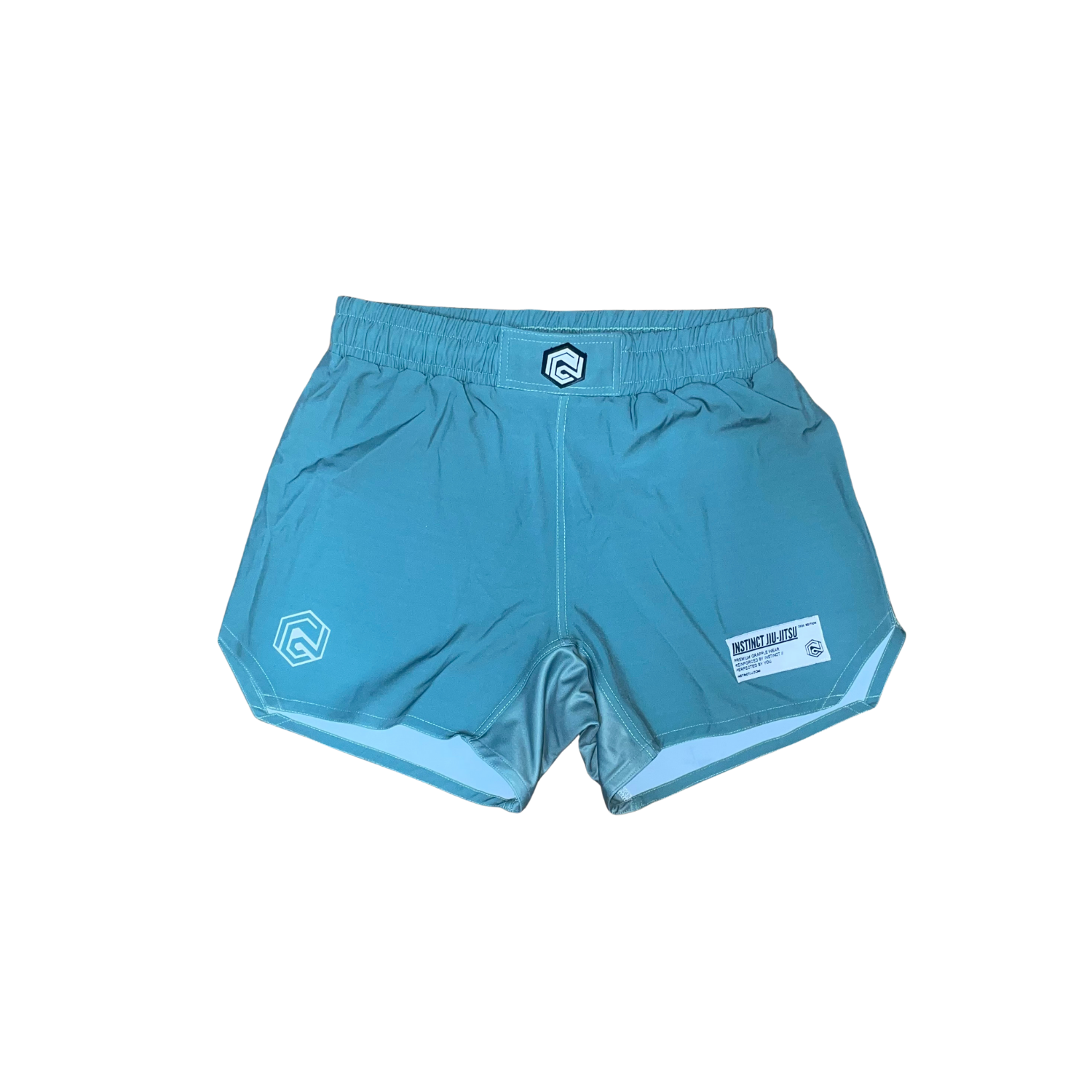 CORE V2 COMBAT SHORTS - ELEMENT GREEN - INSTINCT JIU-JITSU