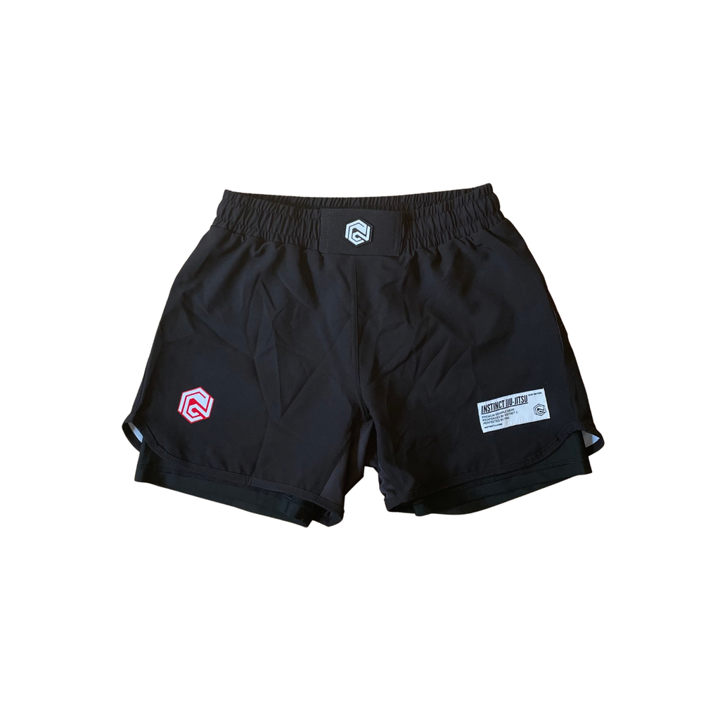 RANKED SERIES V1 COMBAT SHORTS - BLACK - INSTINCT JIU-JITSU