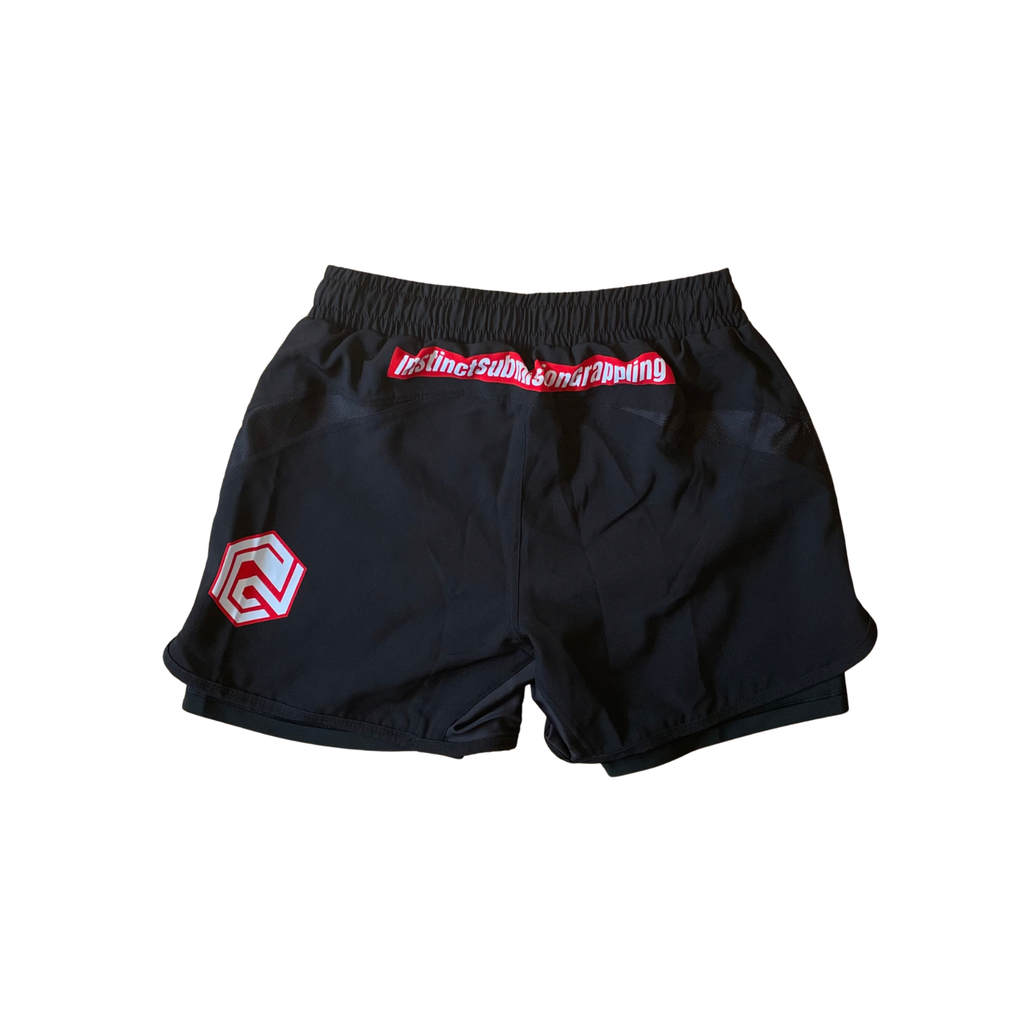 RANKED SERIES V1 COMBAT SHORTS - BLACK - INSTINCT JIU-JITSU