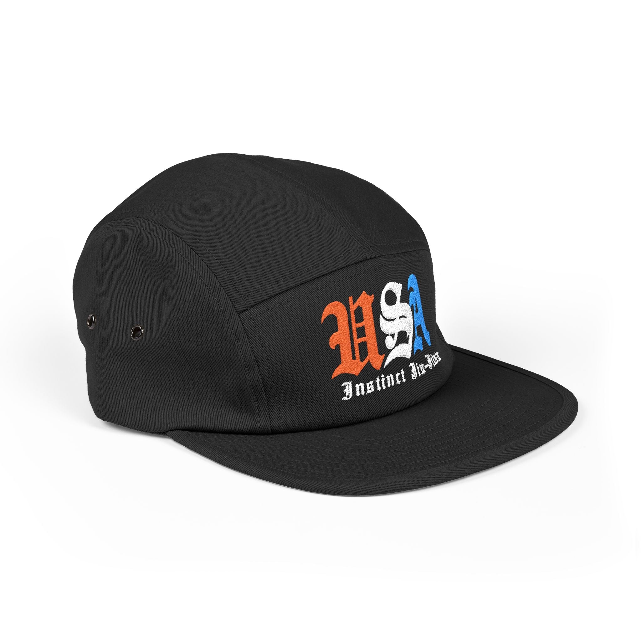 USA Embroidered 5-Panel Cap