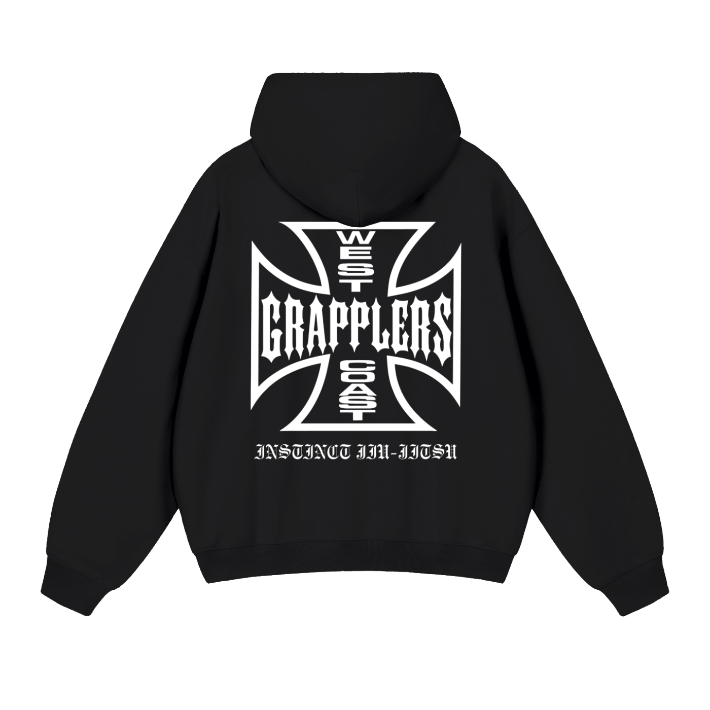 West Coast Grapplers Heavyweight Cotton Hoodie