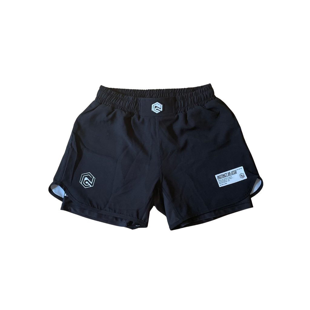 000 SERIES COMBAT SHORTS - BLACK - INSTINCT JIU-JITSU