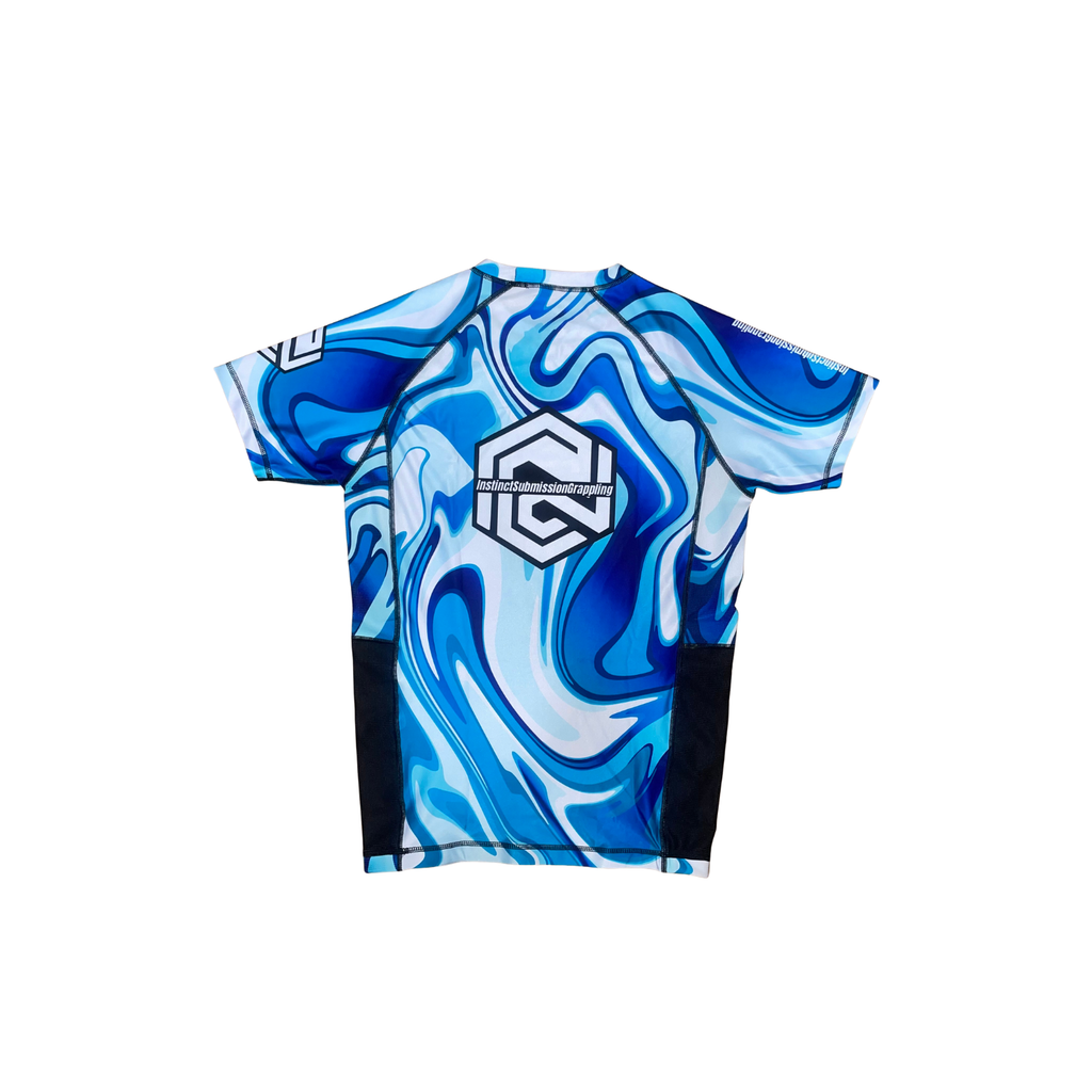 MARBLE V2 - SHORT SLEEVE RASH GUARD - INSTINCT JIU-JITSU