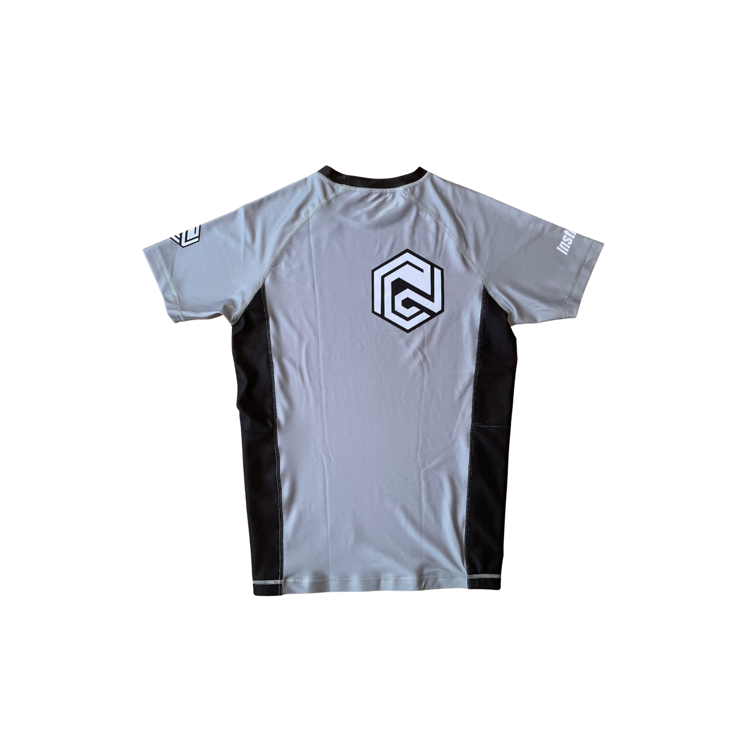 000 SERIES SHORT SLEEVE RASH GUARD - GREY