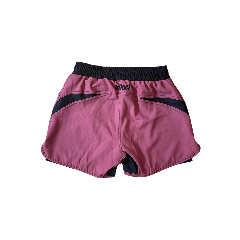000 SERIES COMBAT SHORTS - RED - INSTINCT JIU-JITSU