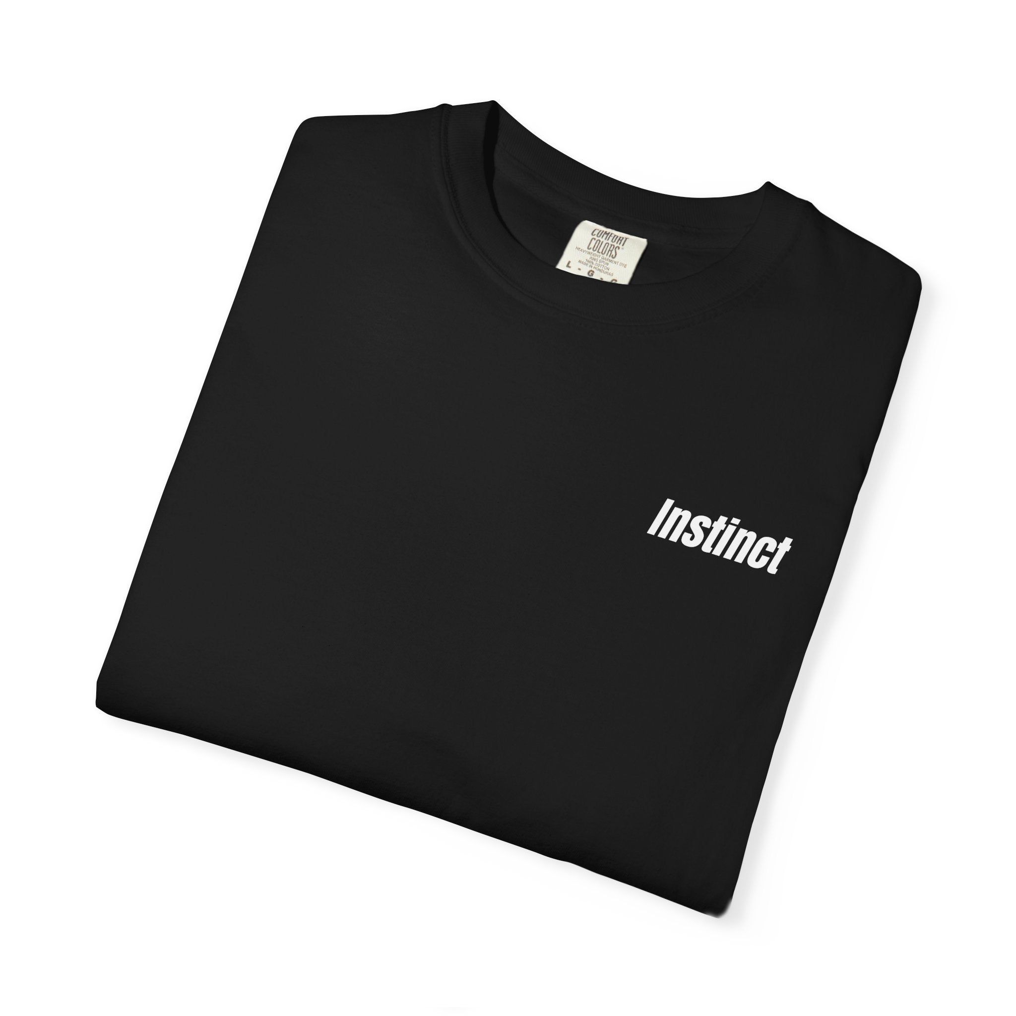 THE INSTINCT HEAVYWEIGHT TEE - BLACK