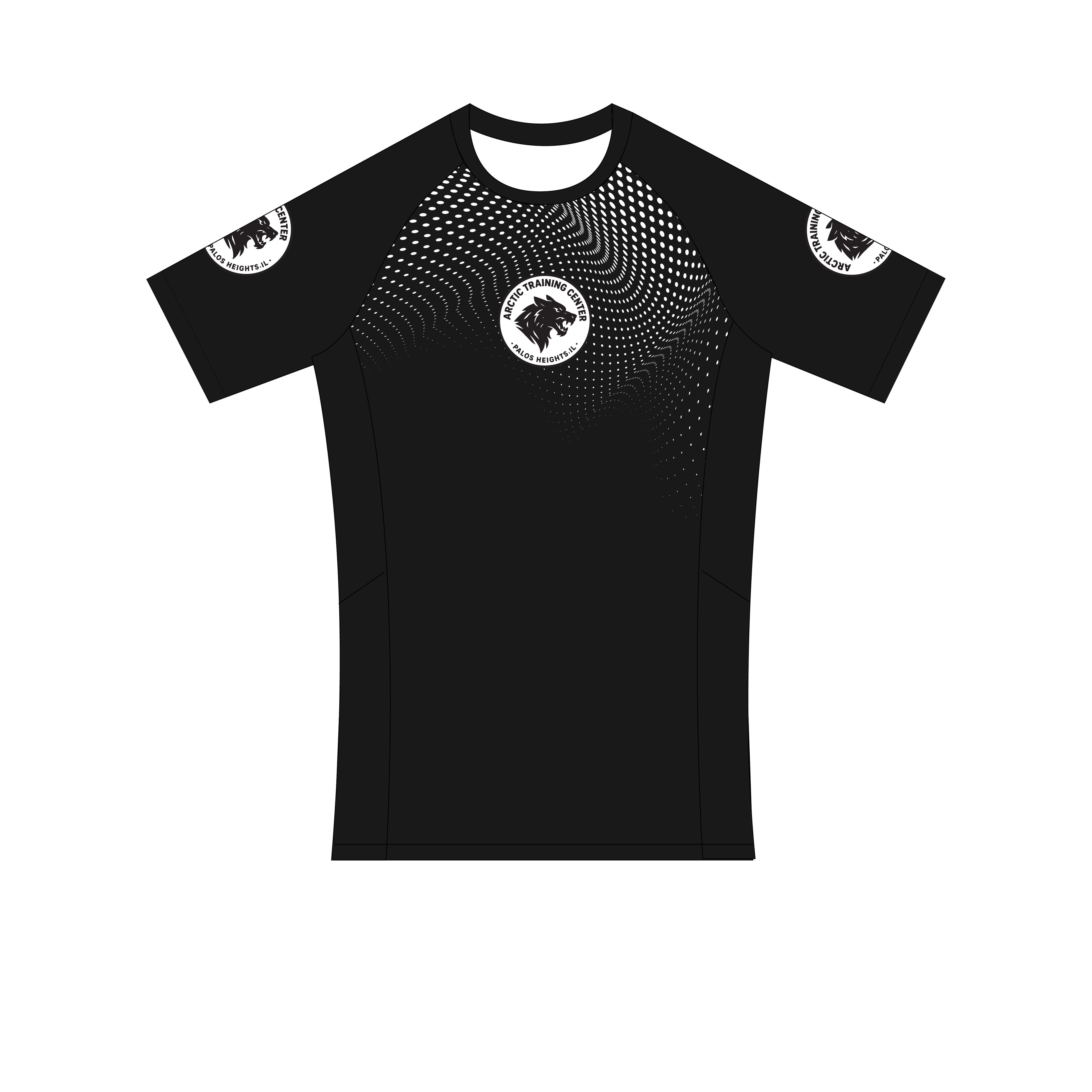 Spotted Rash Guard