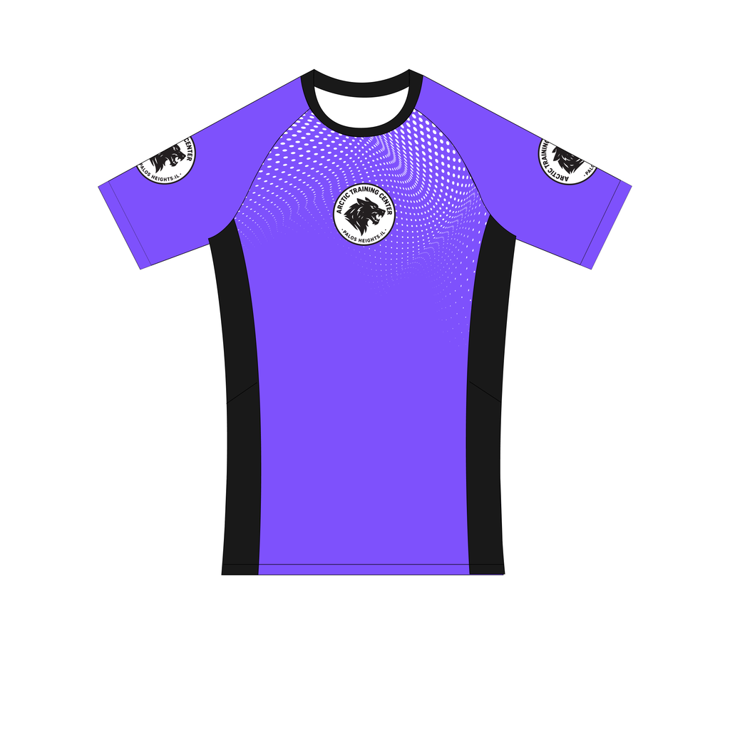 ATC Spotted Rash Guard Purple
