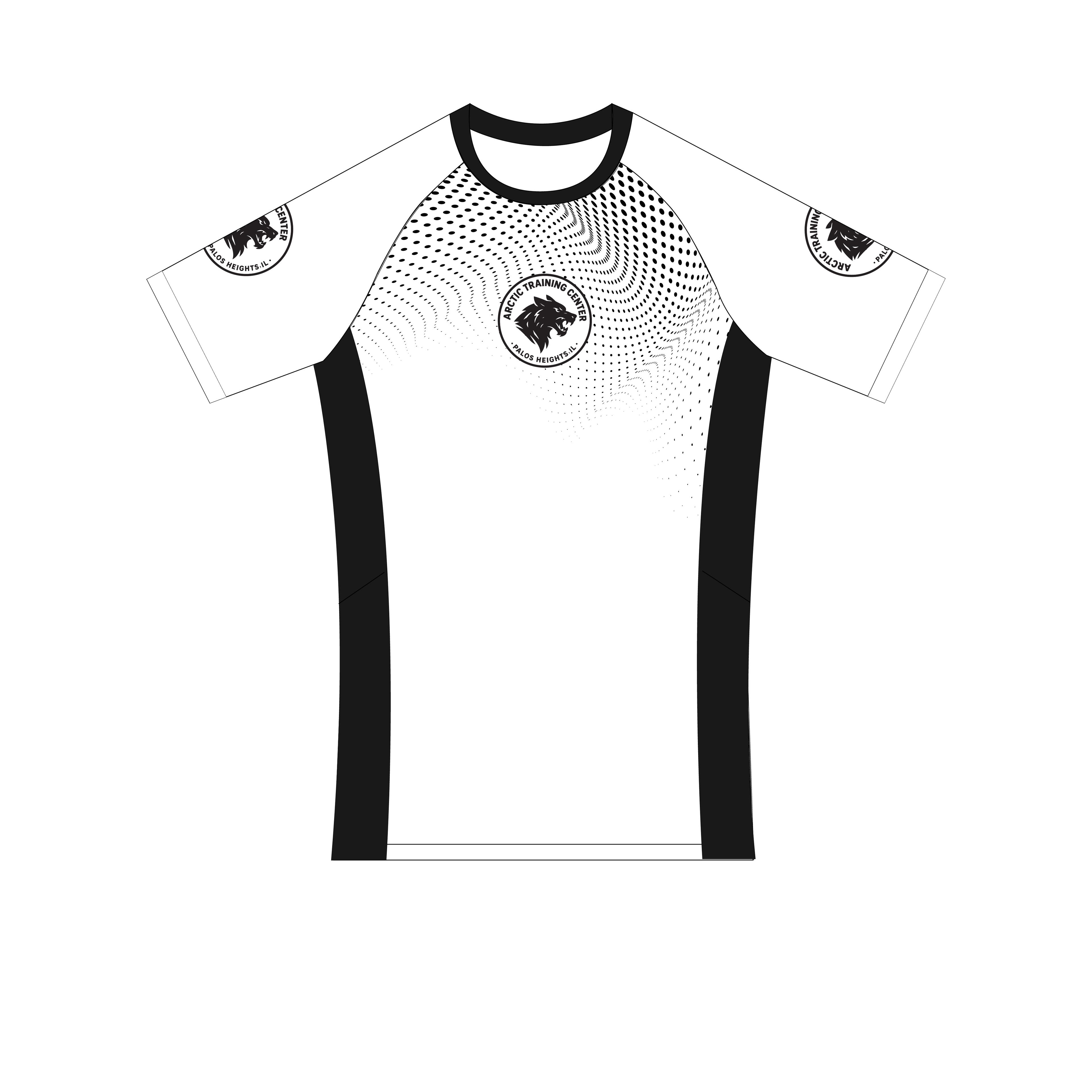 ATC Spotted Rash Guard White