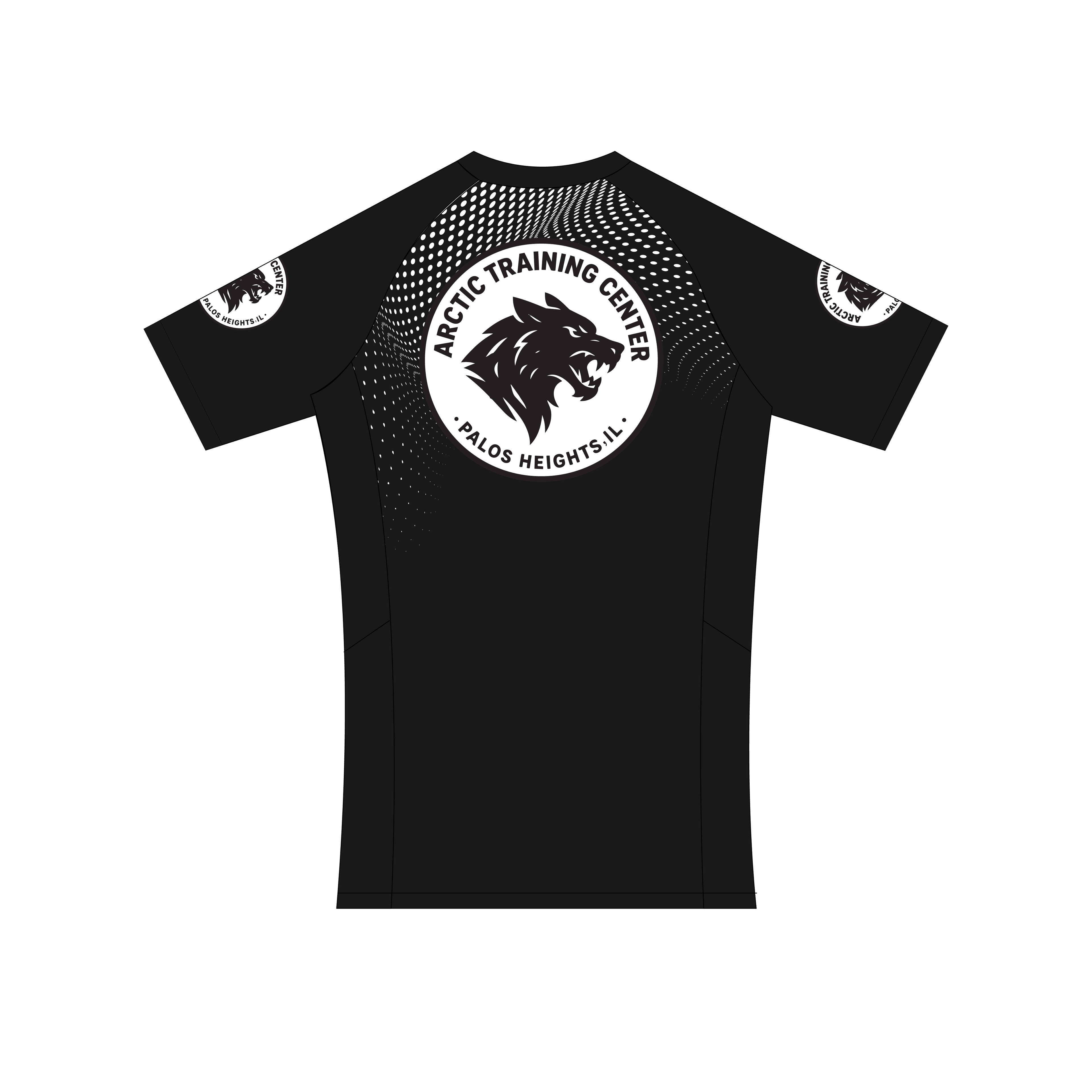 Spotted Rash Guard
