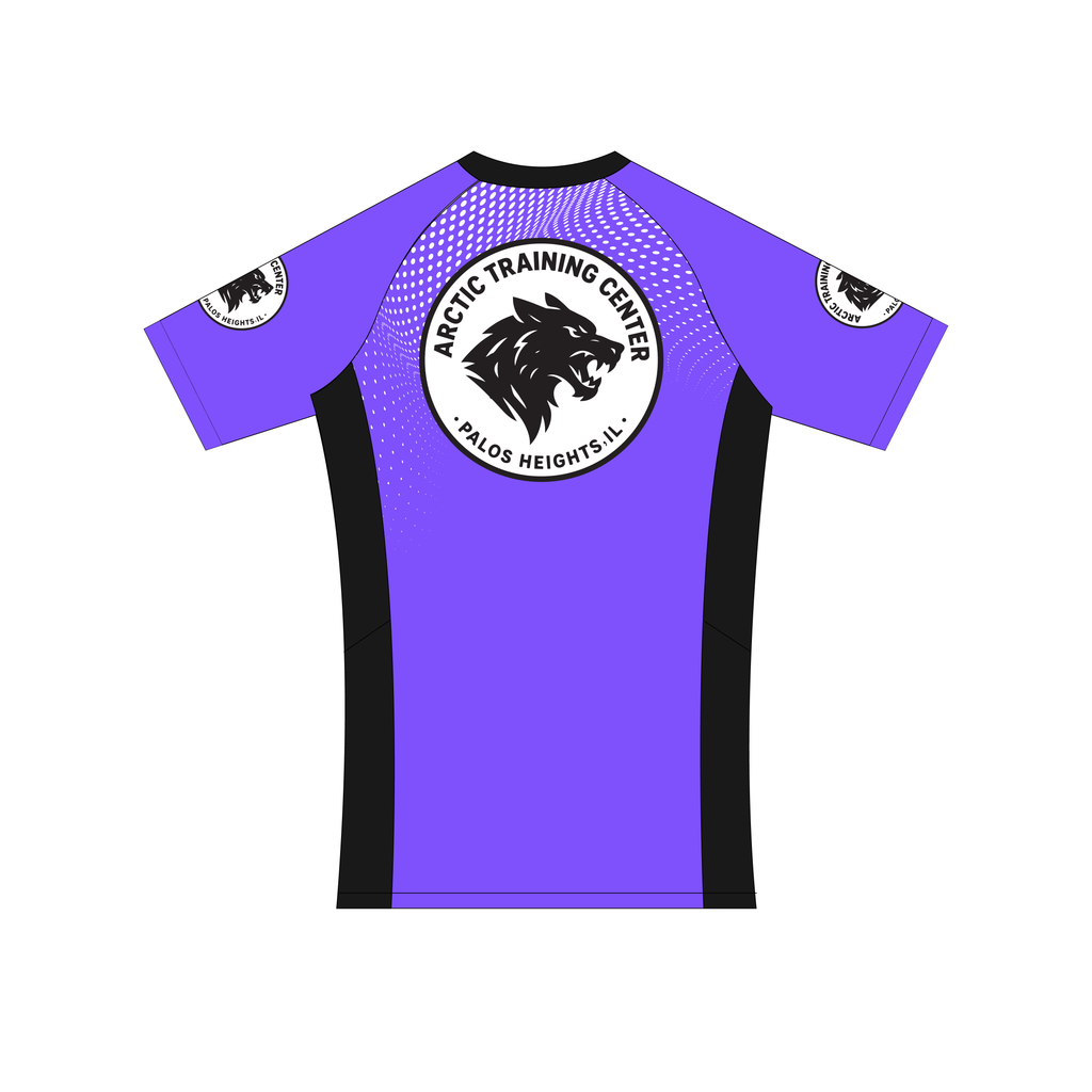 ATC Spotted Rash Guard Purple