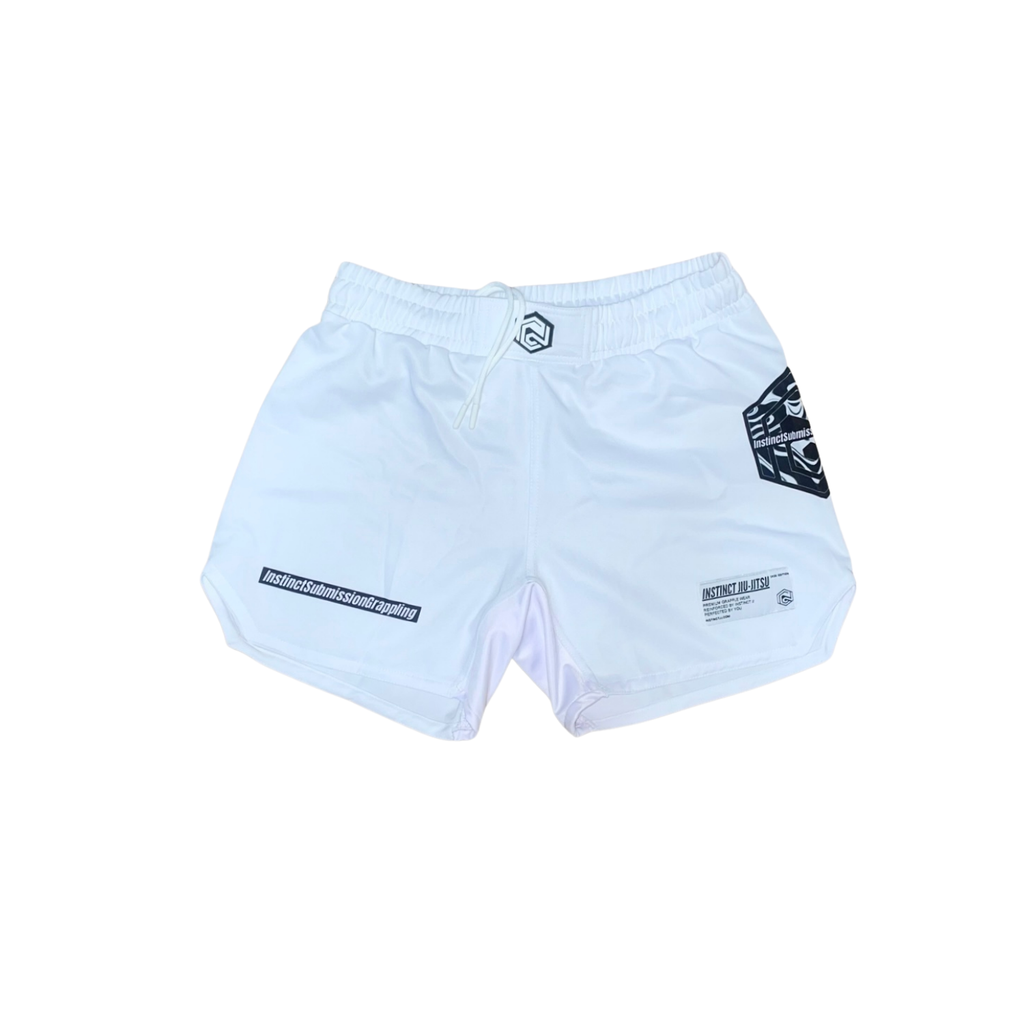 "STATIC CHROME" COMBAT SHORTS - INSTINCT JIU-JITSU