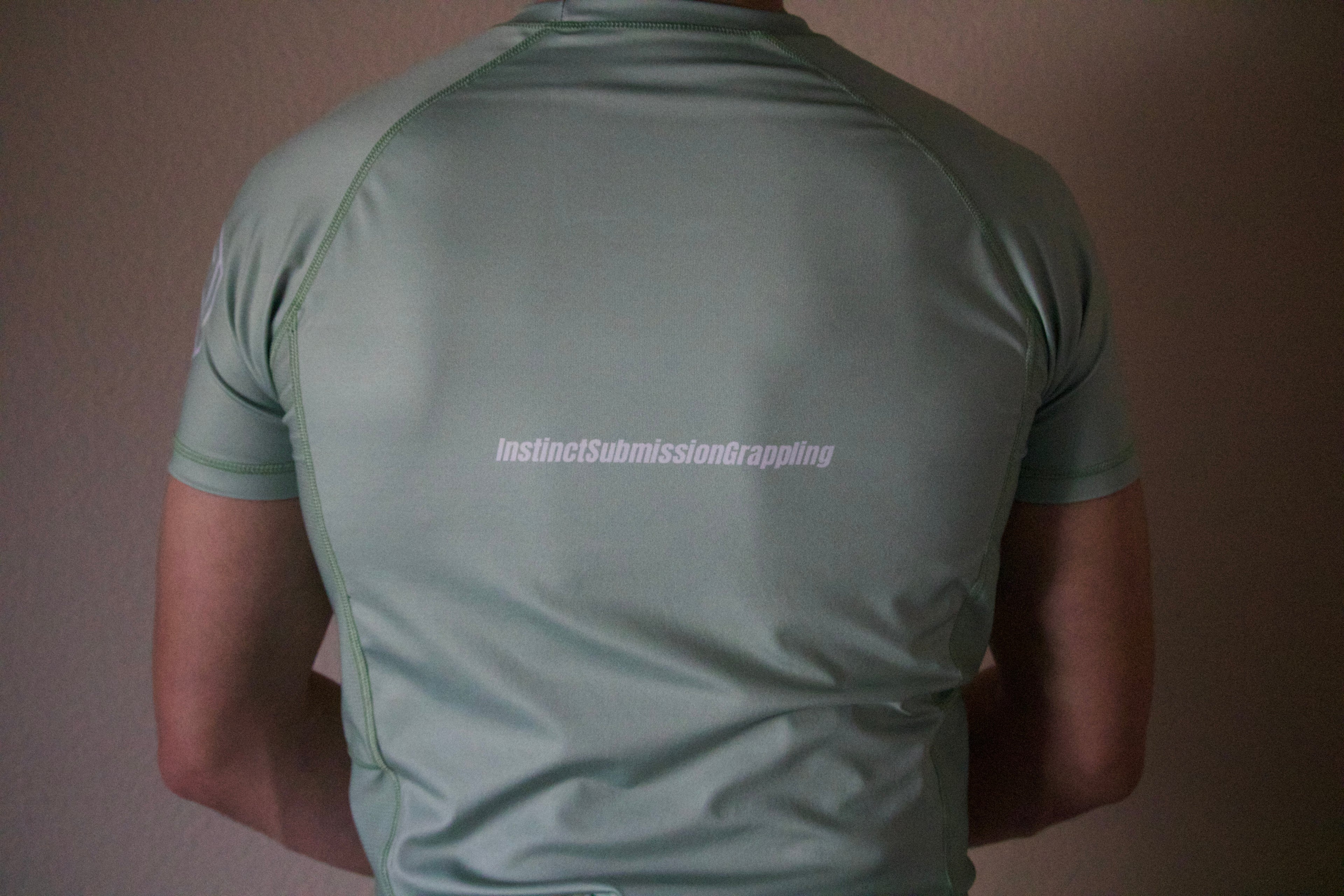 CORE V2 SHORT SLEEVE RASH GUARD - SAGE - INSTINCT JIU-JITSU