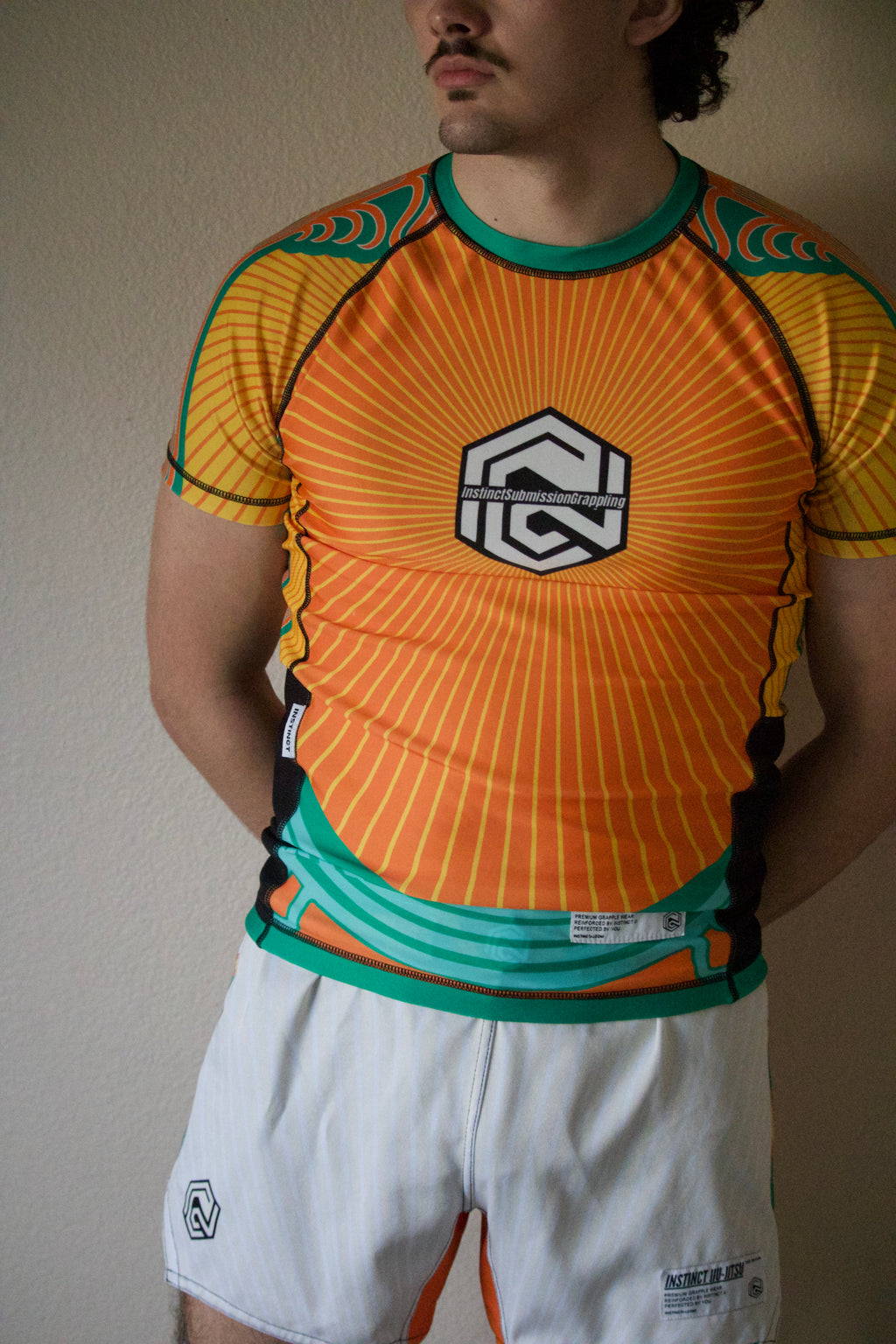 "HORIZON" SHORT SLEEVE RASH GUARD - INSTINCT JIU-JITSU