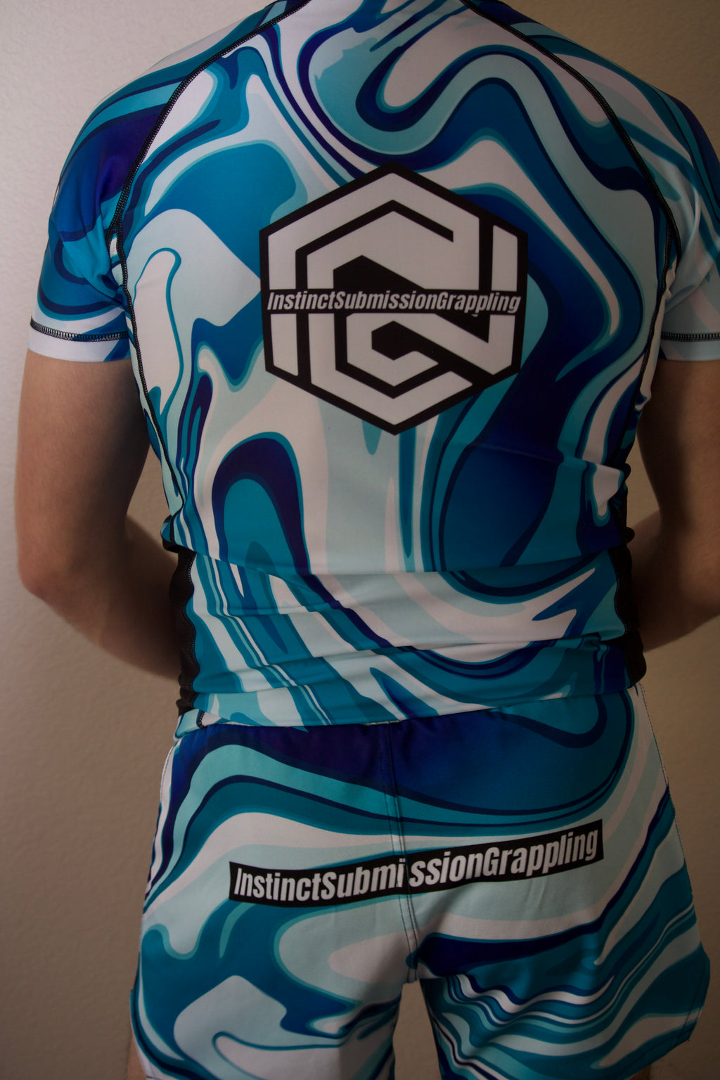 MARBLE V2 - SHORT SLEEVE RASH GUARD - INSTINCT JIU-JITSU