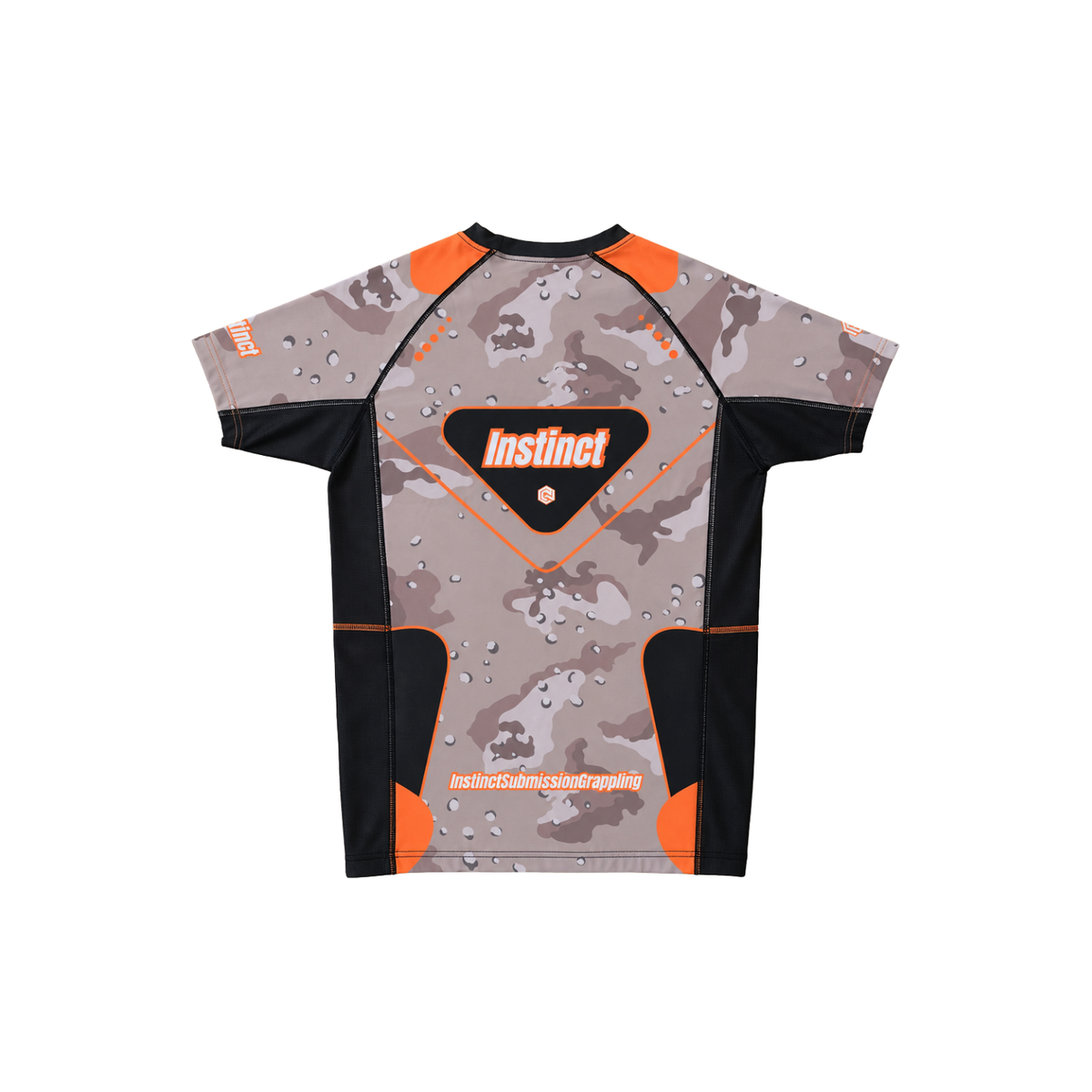 "Hazard" Rash Guard - Chocolate Chip