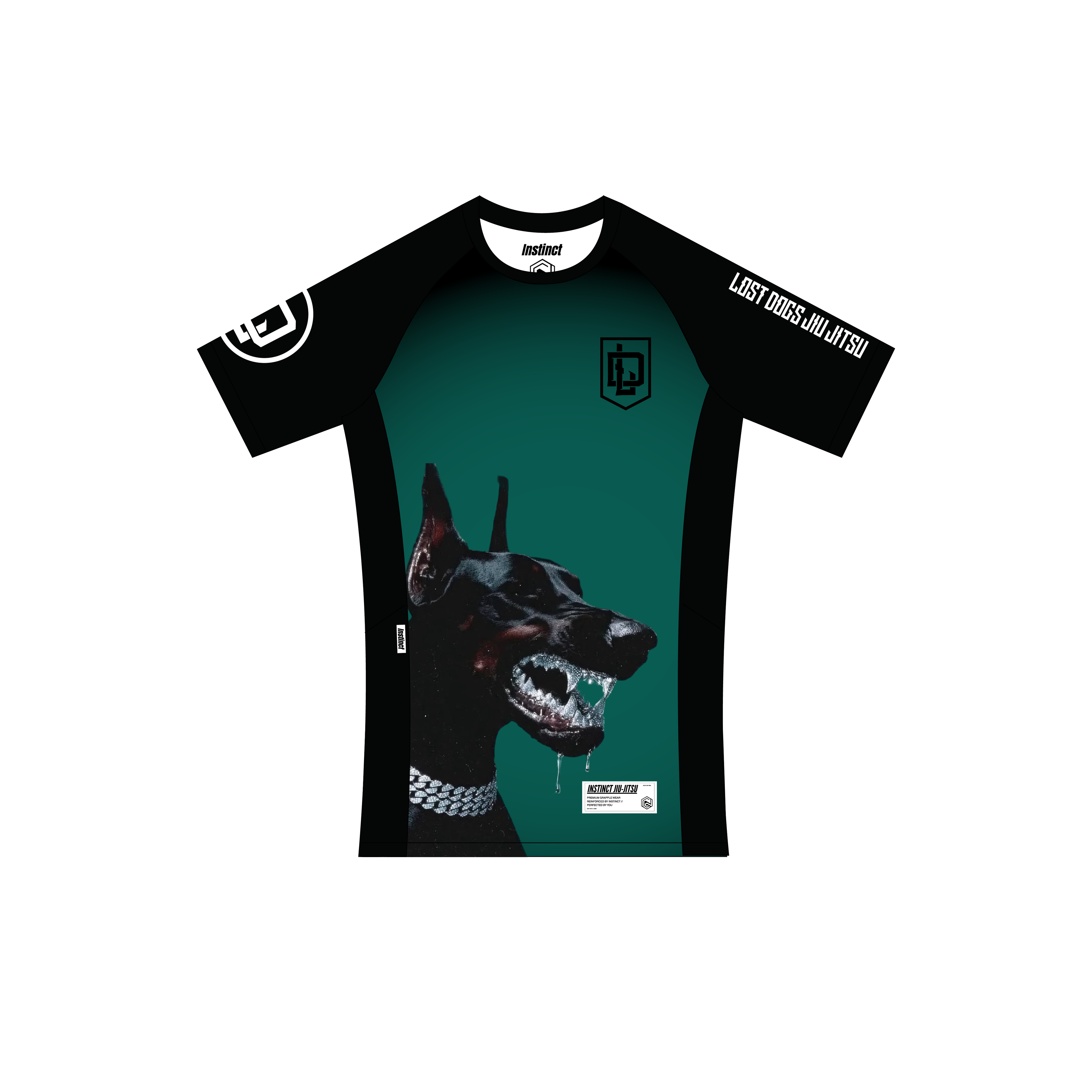 Lost Dogs Teeth Out Rash Guard