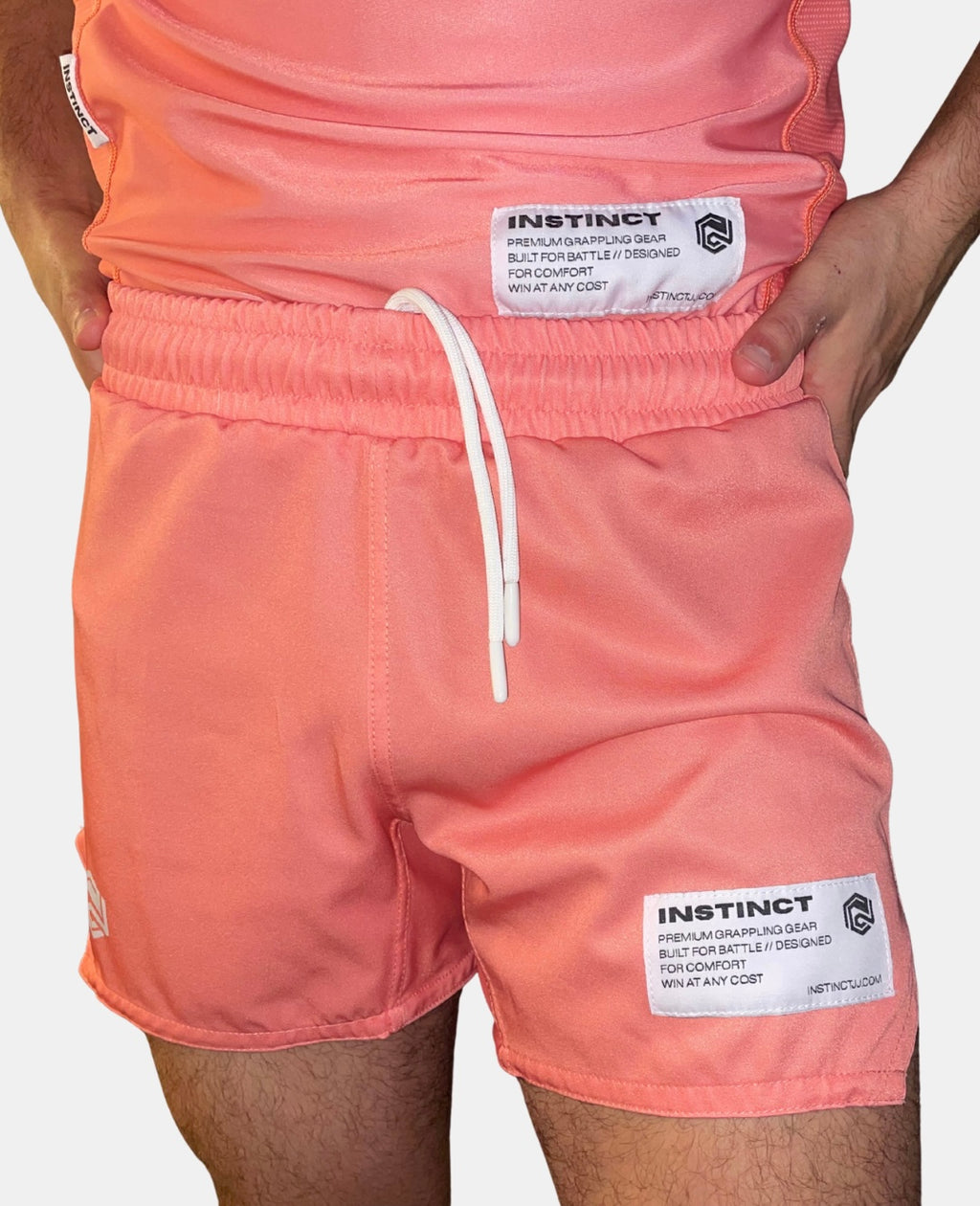 CORE SERIES COMBAT SHORTS - SALMON