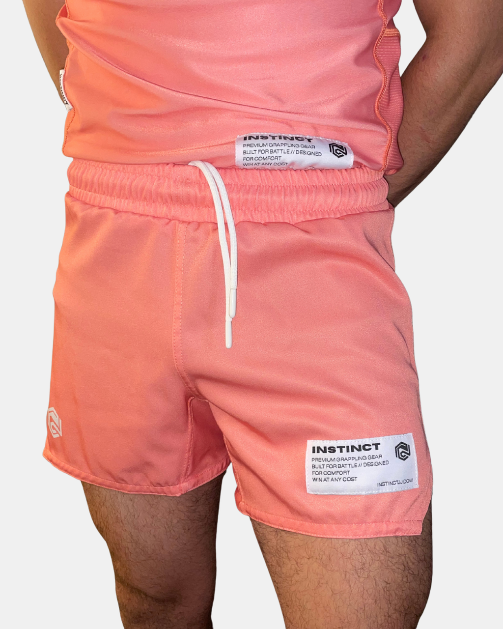 CORE SERIES COMBAT SHORTS - SALMON