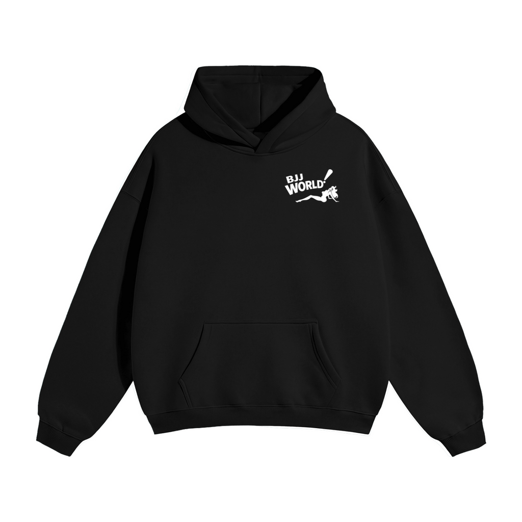 BJJ World Oversize Fleeced Hoodie