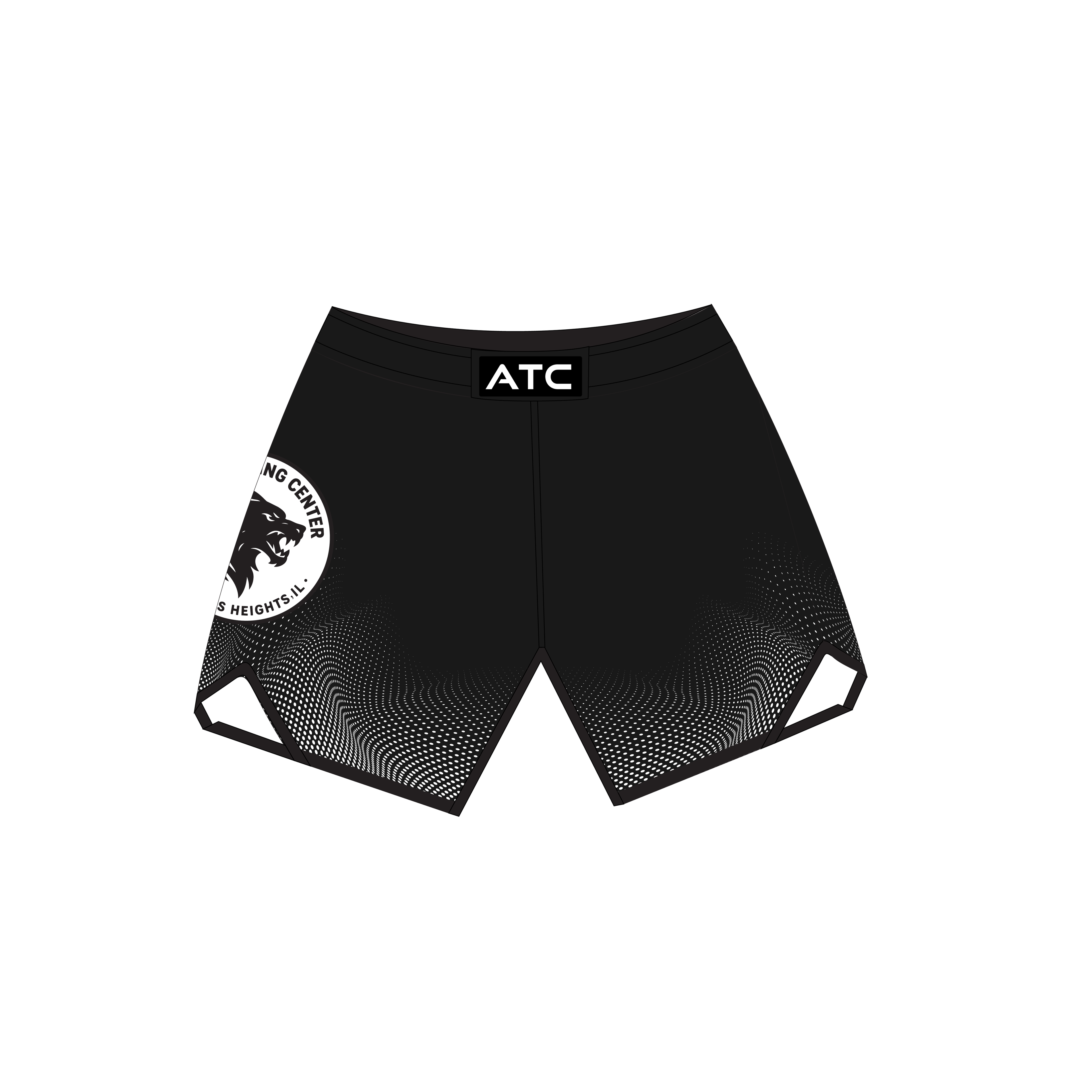 Spotted Combat Shorts