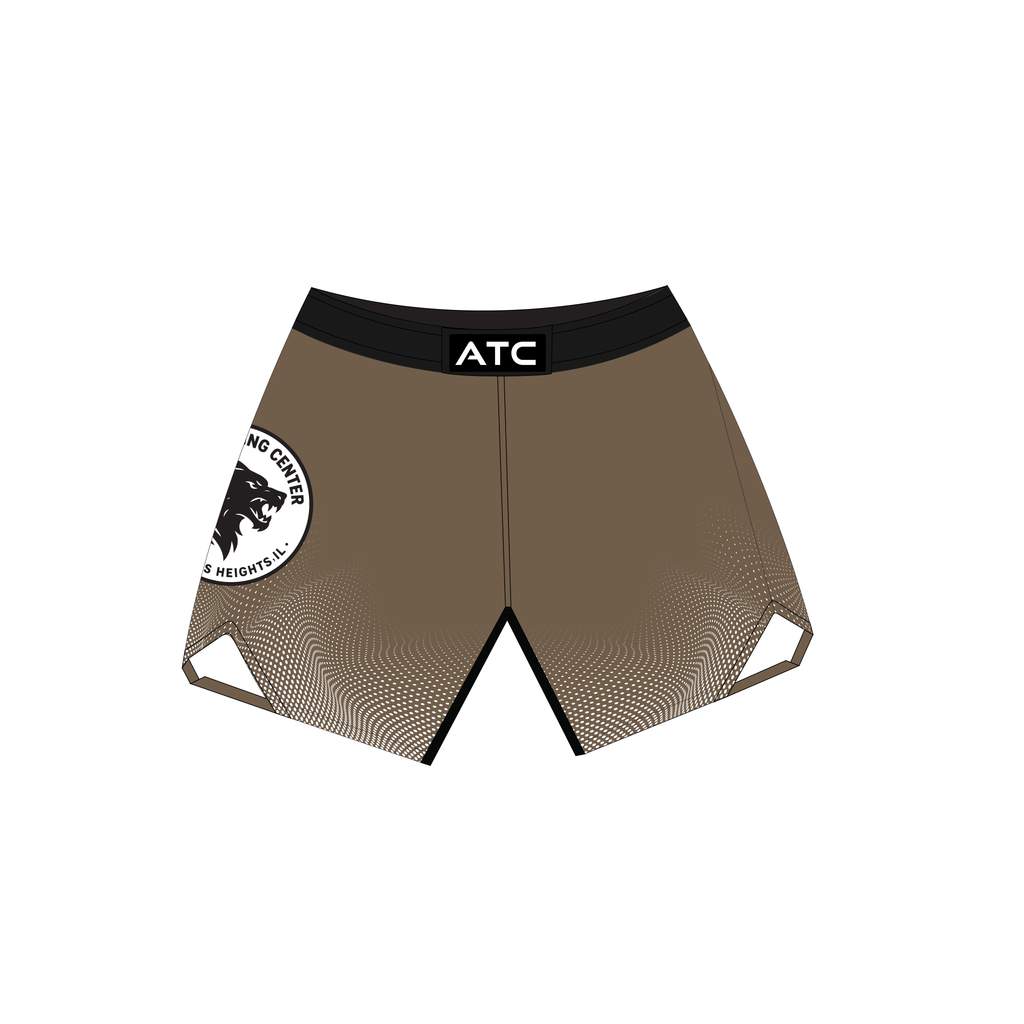 ATC Spotted Combat Shorts Brown