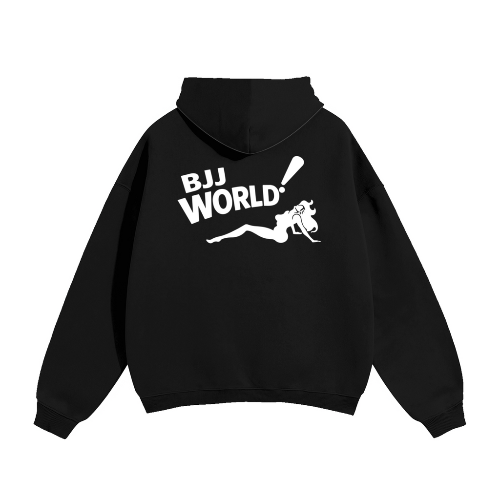 BJJ World Oversize Fleeced Hoodie