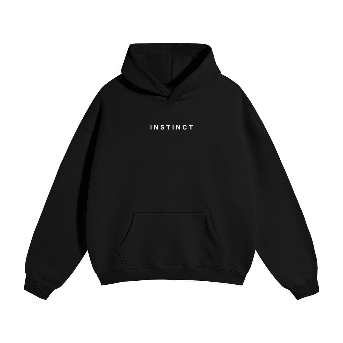 Issue 01 Oversized Fleece Hoodie - Black