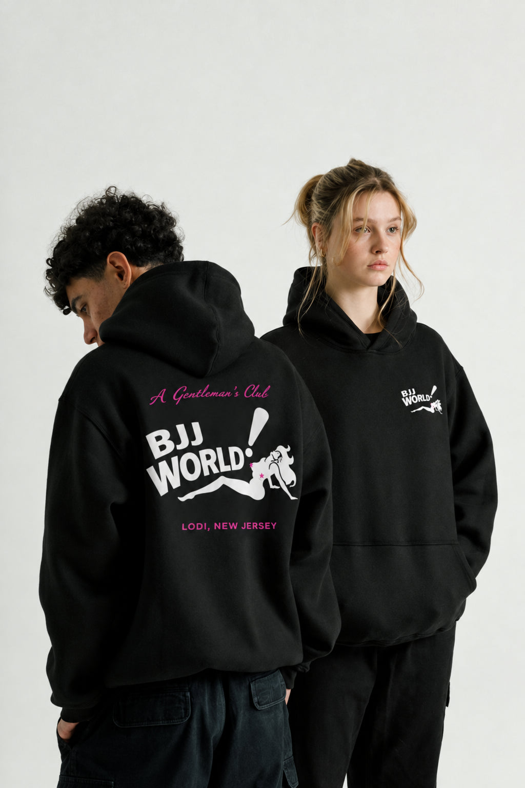 A Gentlemen's Club Oversize Fleece Hoodie