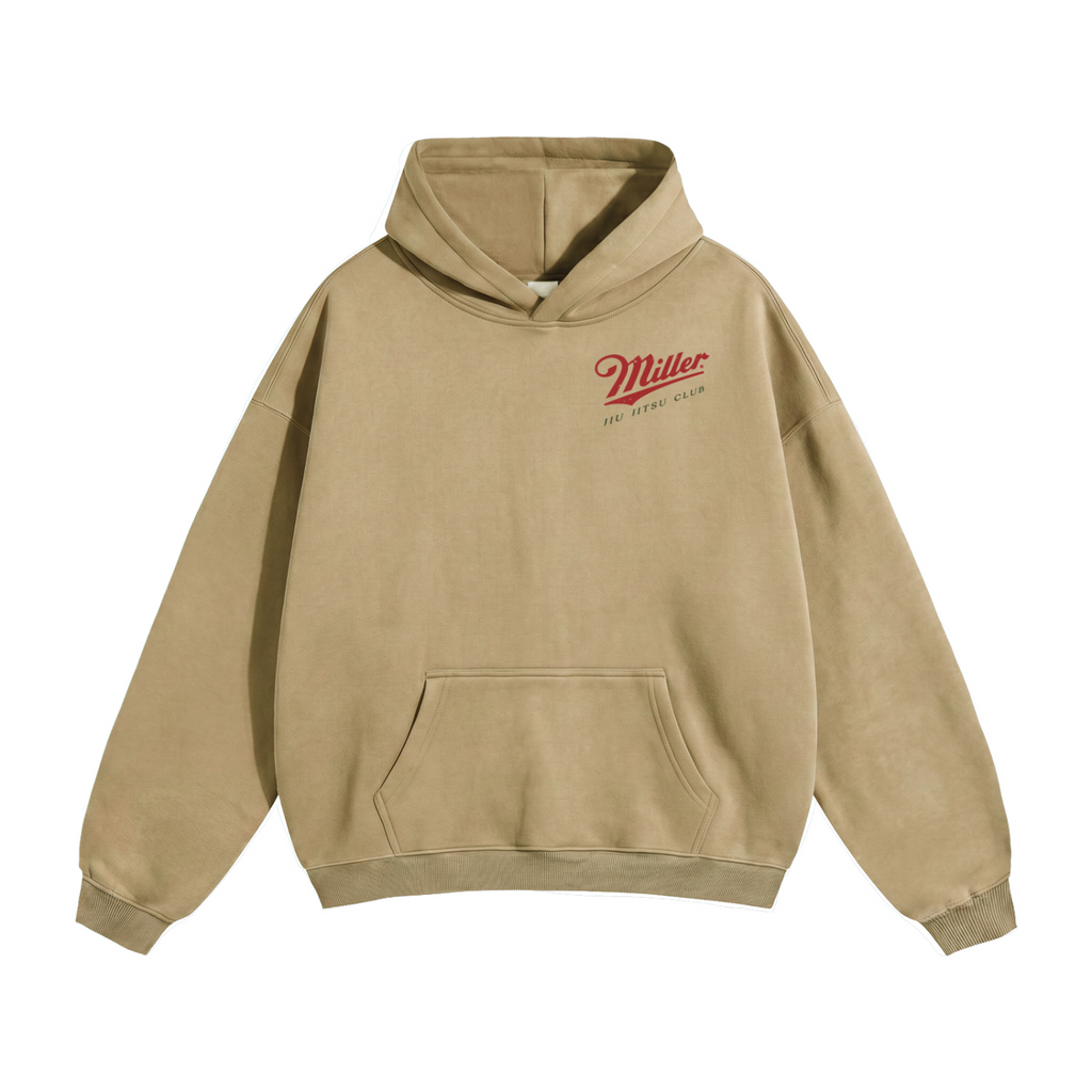 Miller Jiu Jitsu Club Oversized Fleece Hoodie