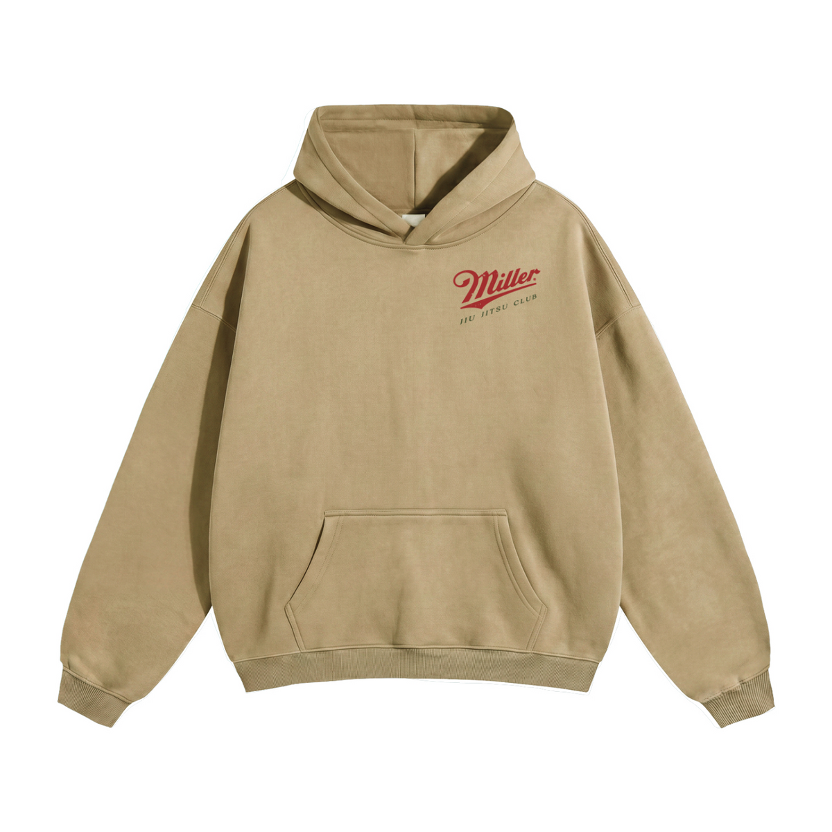 Miller Jiu Jitsu Club Oversized Fleece Hoodie
