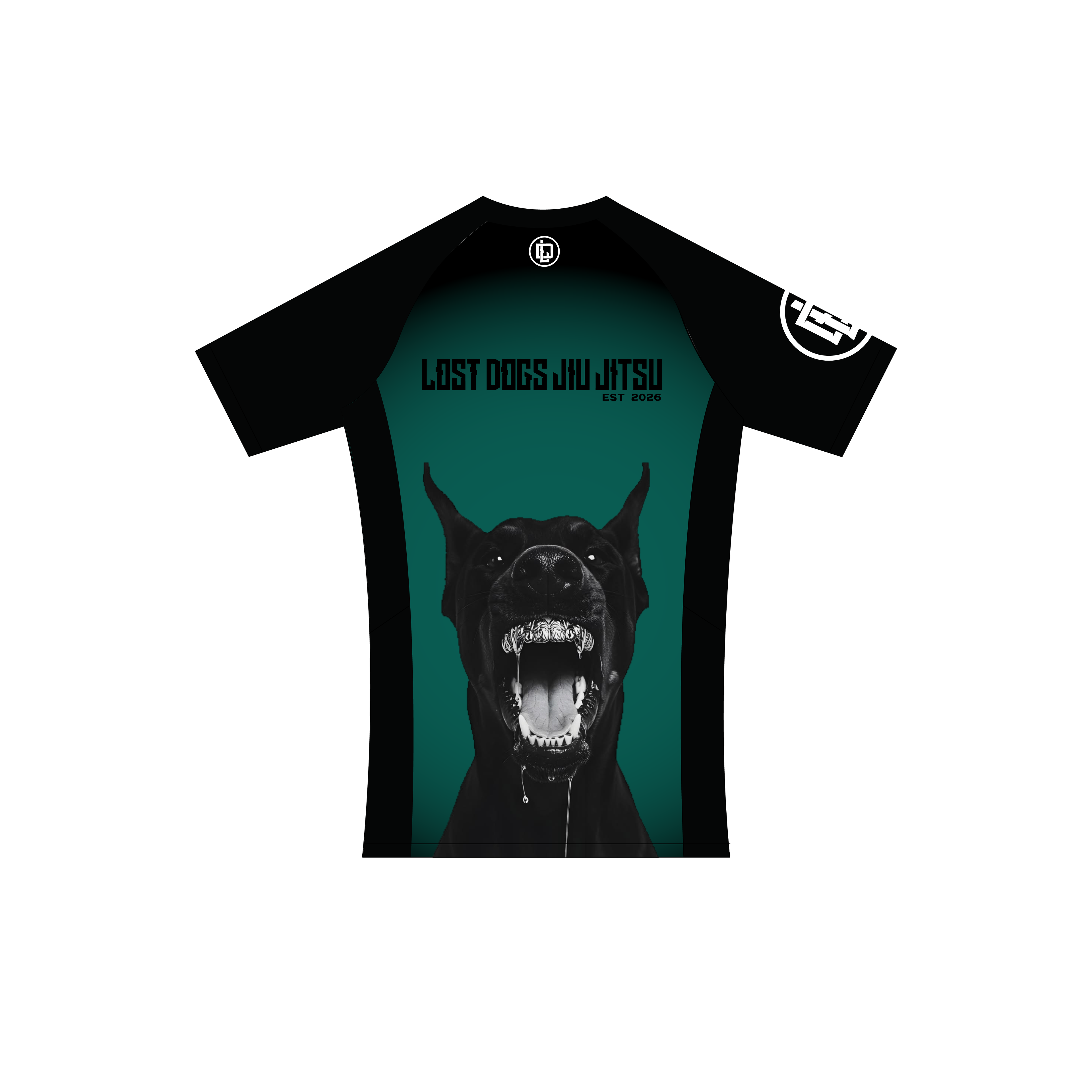Lost Dogs Teeth Out Rash Guard